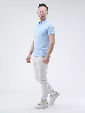 POLO RALPH LAUREN | Poloshirt Custom Fit | hellblau